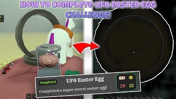 How to COMPLETE the UFO Easter Egg Challenge! - Dead Rails (Roblox)