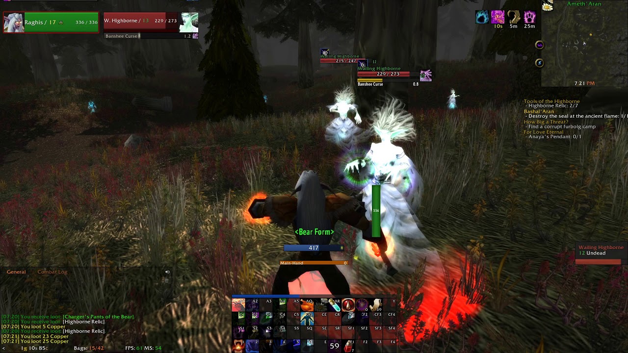 WOW CLASSIC - Druid - Deviate Delight - LEVELING Pt. 3 - YouTube