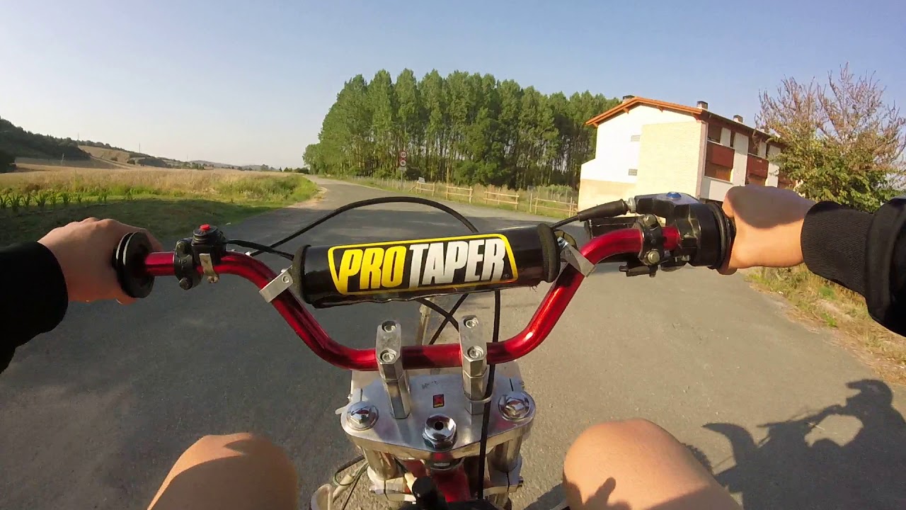 *CONDUCIENDO UNA PIT BIKE 125cc*