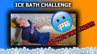 Ice Bath Challenge Ft. Lee Cole