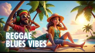 Warm Horizon Groove 🌅 Reggae Blues Sunshine Mix #sunsetvibes #groovemusic #reggaevibes #smoothgroove