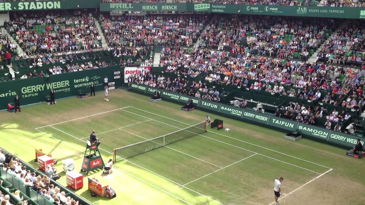 Roger Federer Michael Youzhny Gerry Weber Open Halle 2013 Finale