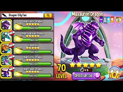 Max upgrade for Godzilla dragon in Dragon City 2022! ? - YouTube