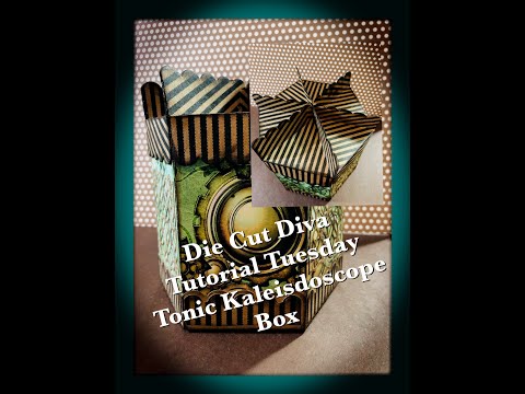 Die Cut Diva mardi Tutorial- Tonic hexy & FANCY couvercle