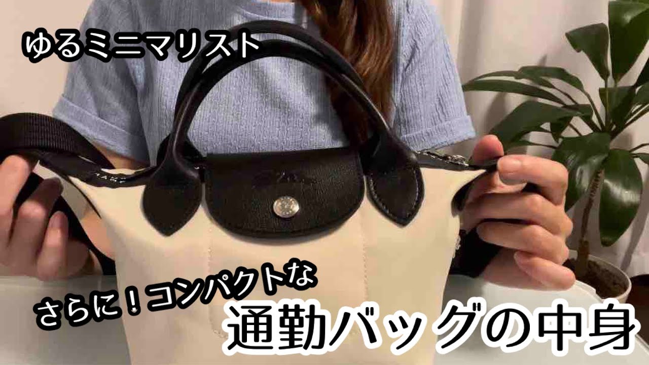 40代ミニマリスト】無駄を省いた通勤バッグ ロンシャン ル プリ