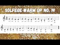 "Solfege Warm Up No. 19" #solfege