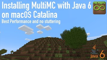 How to install MultiMC with Java 6 on macOS Catalina | Awesome performance on old Minecraft versions