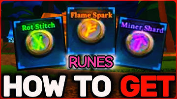 HOW TO GET RUNES in THE FORGE FAST! (FAST & EASY GUIDE)