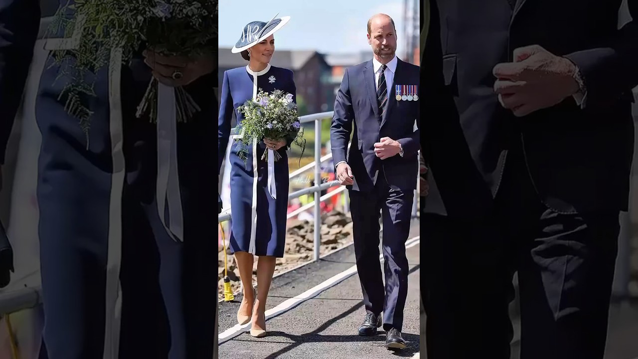 The Wales Arrive on Deck for Ship Ceremony in Scotland ⚓️ 