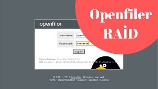 Openfiler Raid Yapılandırma