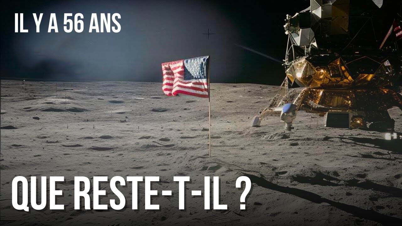 Voici à quoi ressemble aujourd'hui le site d'alunissage d'Apollo 11, 56 ans plus tard !