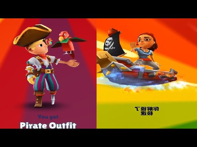 Subway Surfers ZURICH Gameplay With Hugo Character Using CLOCKWORK Board  and Pirate Outfit full screen Game Download - Google Play Store for  android