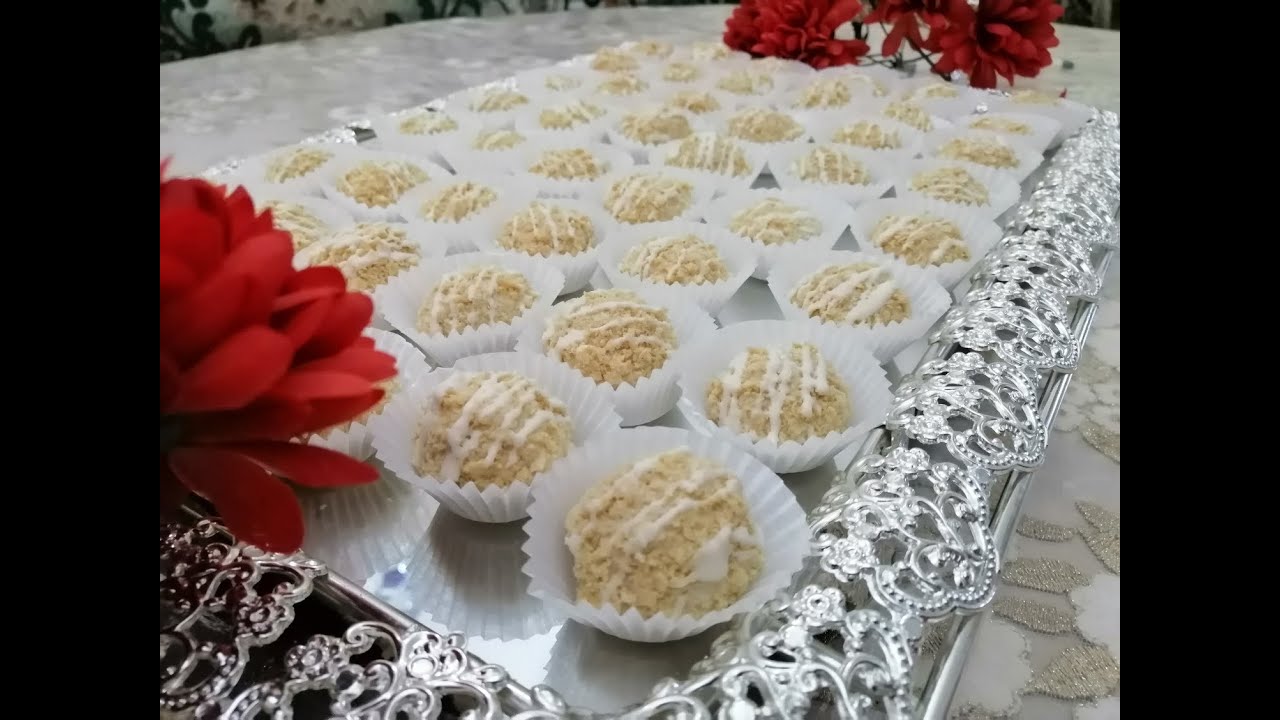 حلوة البسكويت (الكوفريت) اقتصادية وسهلة التحضير قمة الروعة برعي بيها ضيافك نهار العيد