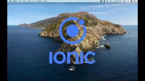 Easiest way to set up Ionic - Ionic Installation