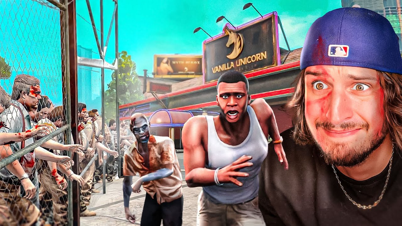 Je Vais SURVIVRE à l'UNICORN 24H Pendant une Apocalypse de ZOMBIES sur GTA 5 ! 🥵 Ep.3