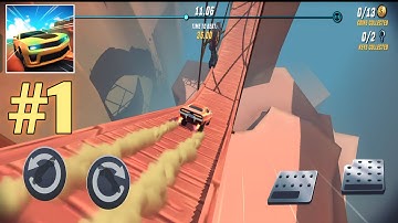 Stunt Car Extreme - Gameplay Walkthrough  Part 1 All Level 1-5 (Android, iOS)