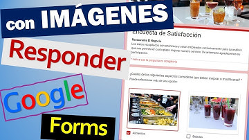 Como GENERAR PREGUNTAS con IMÁGENES en Google Forms