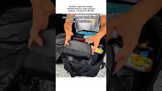The Large Capacity Business Travel Backpack, also known as the "Anti-theft Laptop Bag" or  Grab...