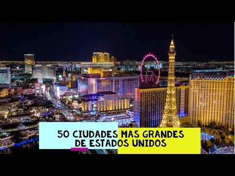 Video: Ciudades Más Pobladas De EE. UU