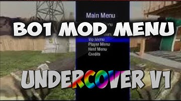 [Bo1/1.13] Project Undercover v2 SPRX Mod Menu (Cex+Dex) +DOWNLOAD