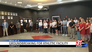 Albertville schools break ground on $6.2M women’s athletics facility