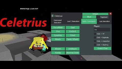 NEW ROBLOX EXCRIPT EXECUTOR-CELETRIUS (WORKING) LUA & LUA C EXECUTION, QUICK CMDS, & MORE ✔️