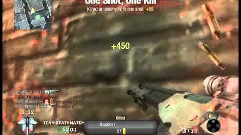 Black Ops: Crazy No Scope Collateral