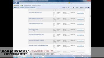 How to Download Win 7 Drivers for the Toughbook CF-30