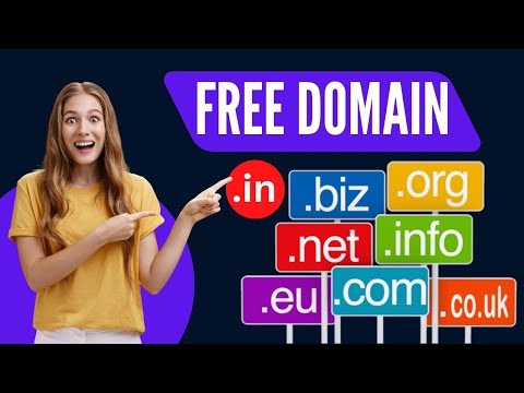 Domain Name Registration | How to Register a Domain Name For Free | Register Custom Domain For Free