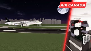 ROBLOX Airline Flight Review | Air Canada | Airbus A321 | Business Class