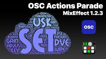 OSC Action Parade in MixEffect 1.2.3.