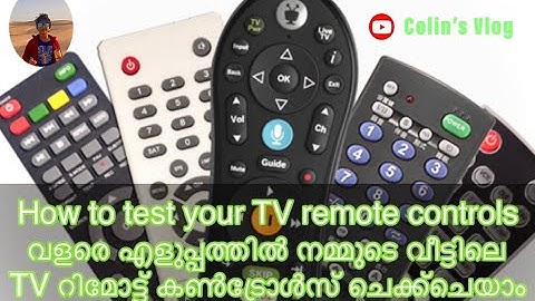 How to Check TV Remote Controls Working or Not .. Using Mobile Camera