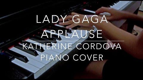 Lady Gaga - Applause (HQ piano cover)