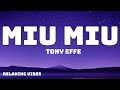 Tony Effe - MIU MIU | Testo/Lyrics