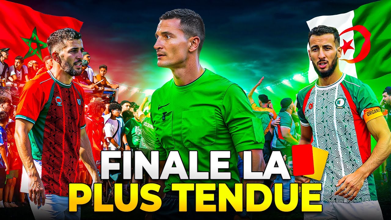 Finale Algérie 🇩🇿 vs Maroc 🇲🇦 à Clermont | CAN des Quartiers sous haute tension !