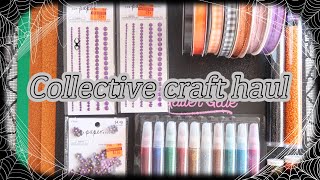 Collective craft haul | Preparing for Halloween 🎃 