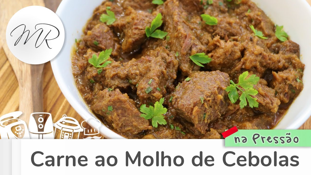 Carne ao Molho de Cebolas Caramelizadas na Panela de Pressão Elétrica - Maurício Rodrigues
