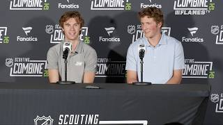 NHL Combine | Gavin McKenna & Keaton Verhoeff