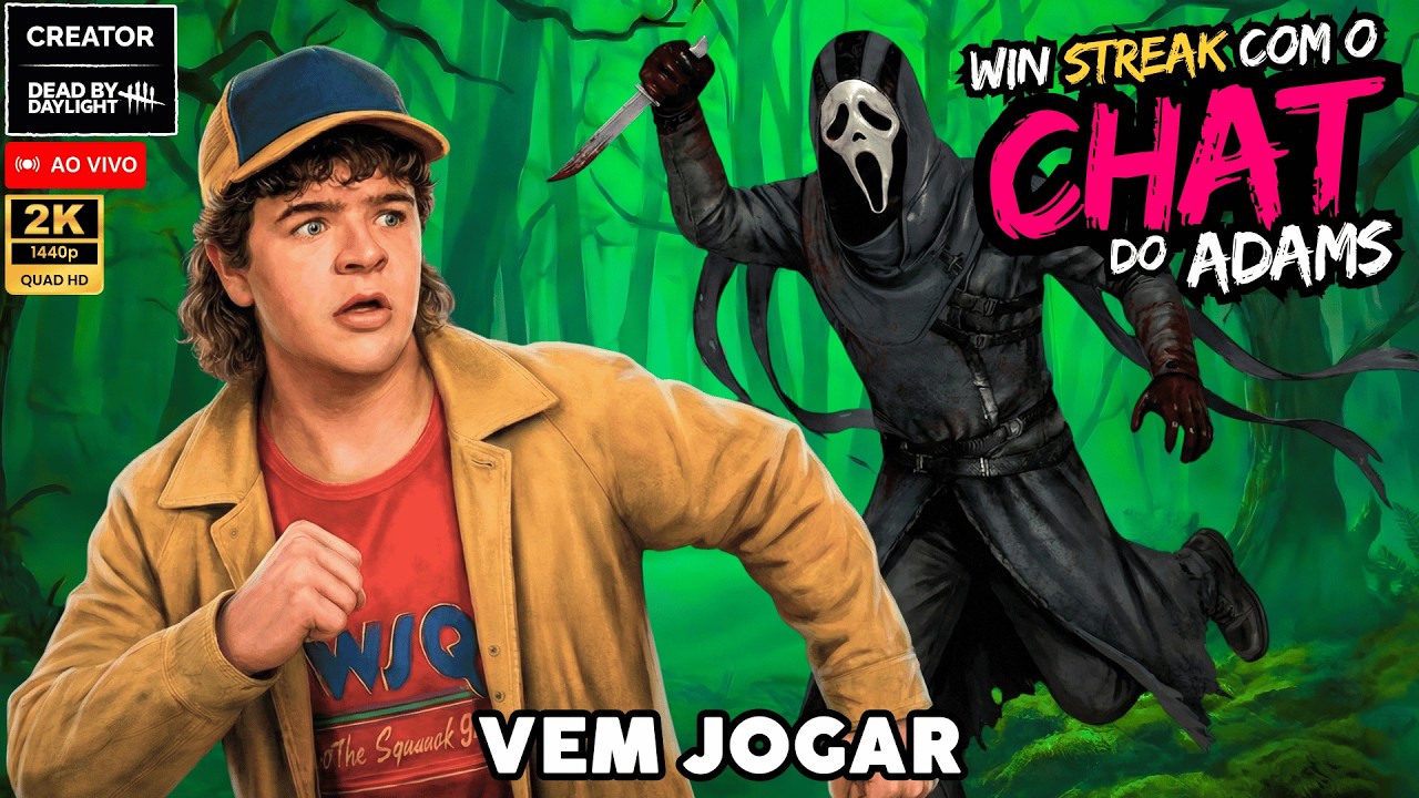 🚨QUEBRANDO O RECORDE! WIN STREAK COM INSCRITOS | Dead by Daylight # ...