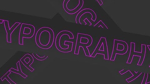 Create an Animated Typography Loop Video - MakeWebVideo.com