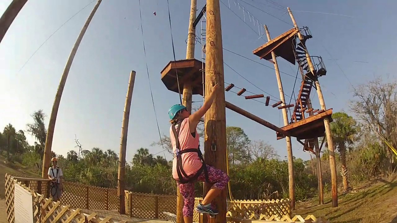 Ziplining Empower ADventures tampa bay YouTube