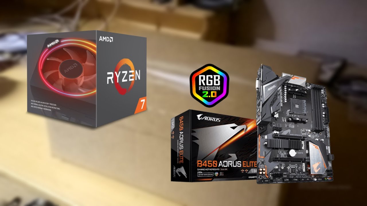 GIGABYTE B450 AMD Ryzen 7 2700X Upgraded my pc | Amd ryzen 7