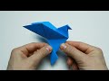 Comment faire une colombe  partir de papier origami pigeon