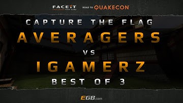 Averagers vs iGamerz - CTF (Road to Quakecon 2015)