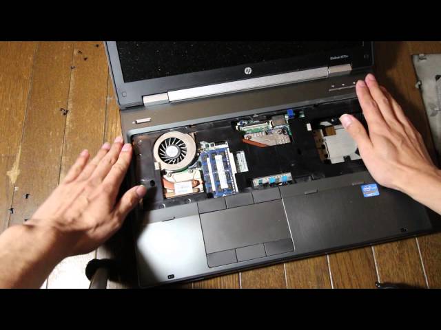 hp 8560w or 8570w palmrest reassembly (8570w upgrade part YouTube