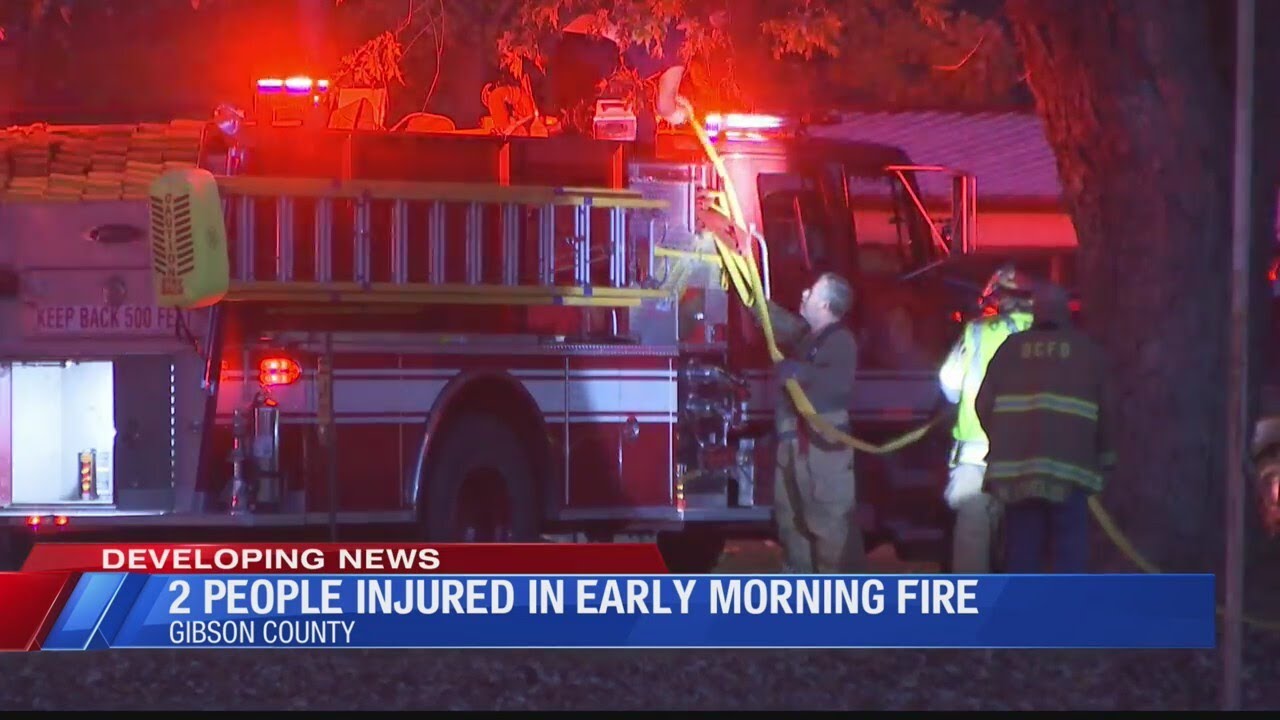 Two people, including a child, injured in early morning house fire ...