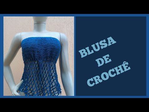 Blusa de crochê #croche #modacroche #blusade croche
