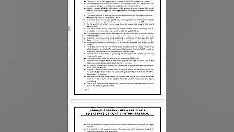 PG TRB PHYSICS @Rajagiriacademy