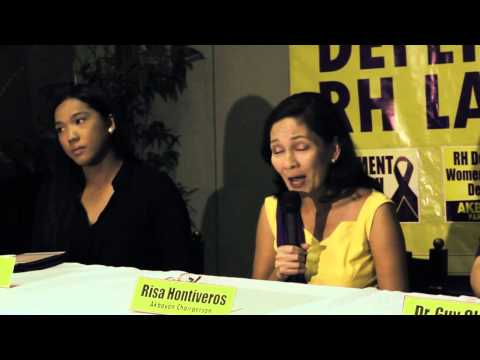 Risa Hontiveros on the SCs SQAO on the RH Law  @TeamHontiveros