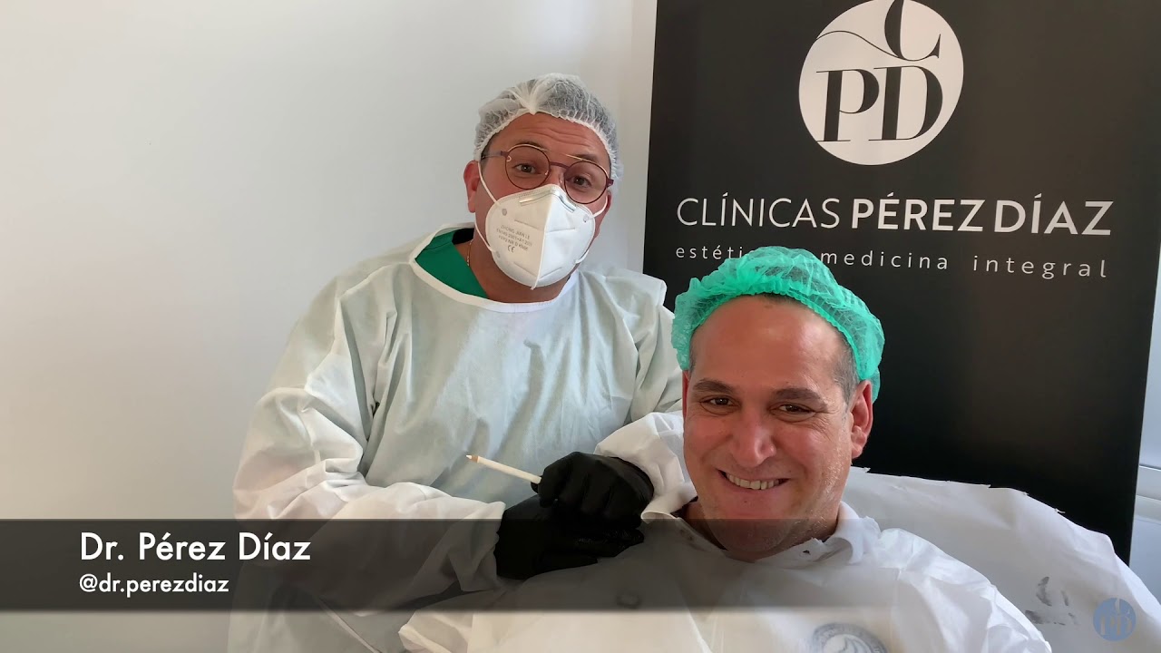 Aurelio Manzano Visita Clínicas Pérez Díaz Madrid